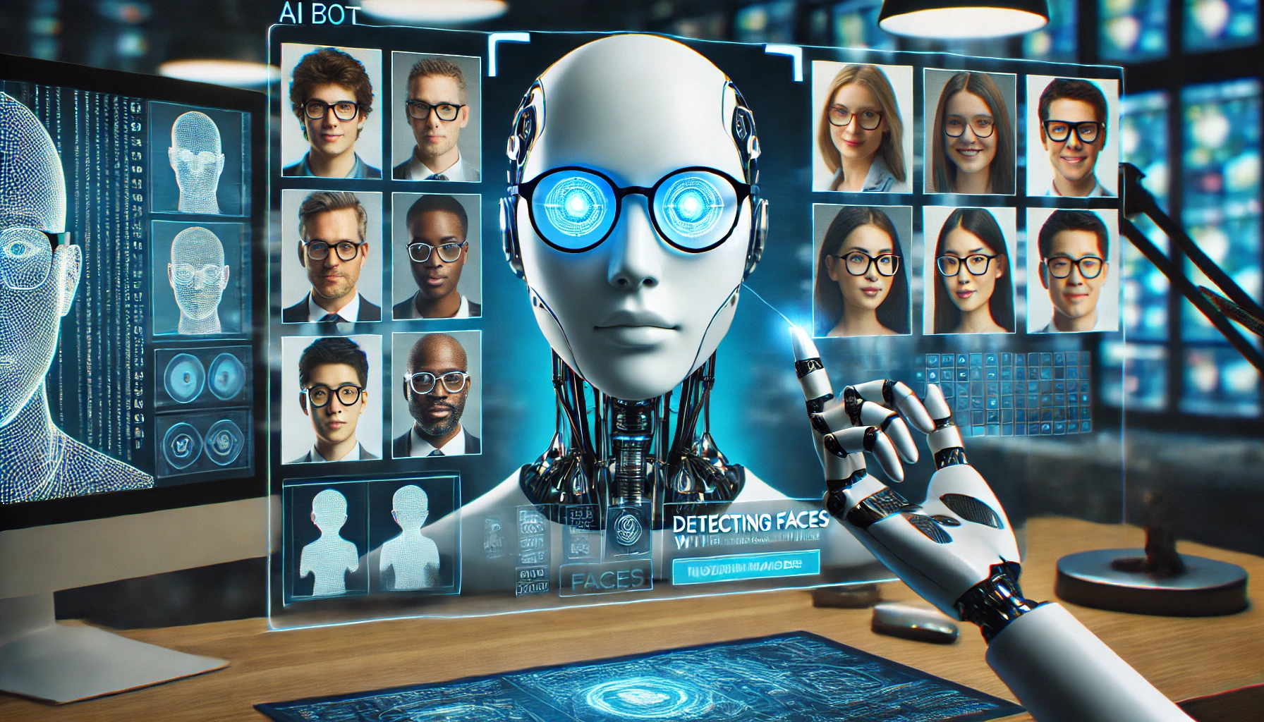 AI Bot Detecting Glass